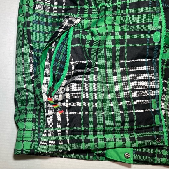 O'NEILL Fifty2 Series Insulated Ski / Snowboard Jacket Juniors Green Size Large - Picture 11 of 15